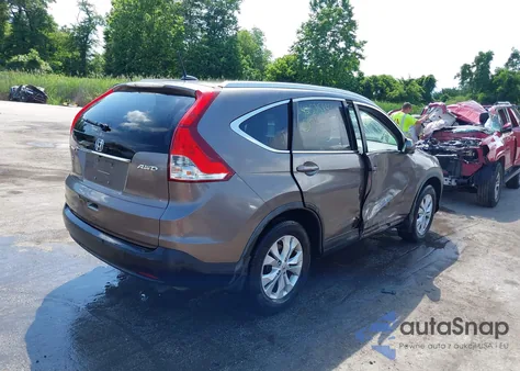 2013 Honda Cr-V Ex-L z USA, uszkodzony, nr VIN 5J6RM4H75DL077062